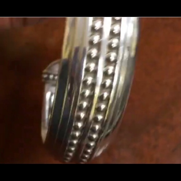 SLANE & SLANE STERLING SILVER CUFF BRACELET ( SMALL SIZE ) - Picture 7 of 17